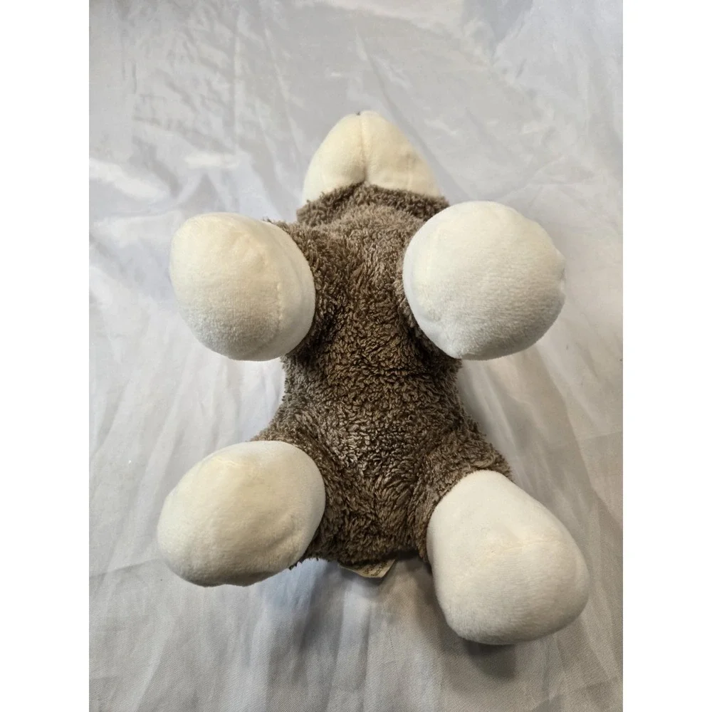 Fuzzy Plush‎ Brown Cream Lamb 10
